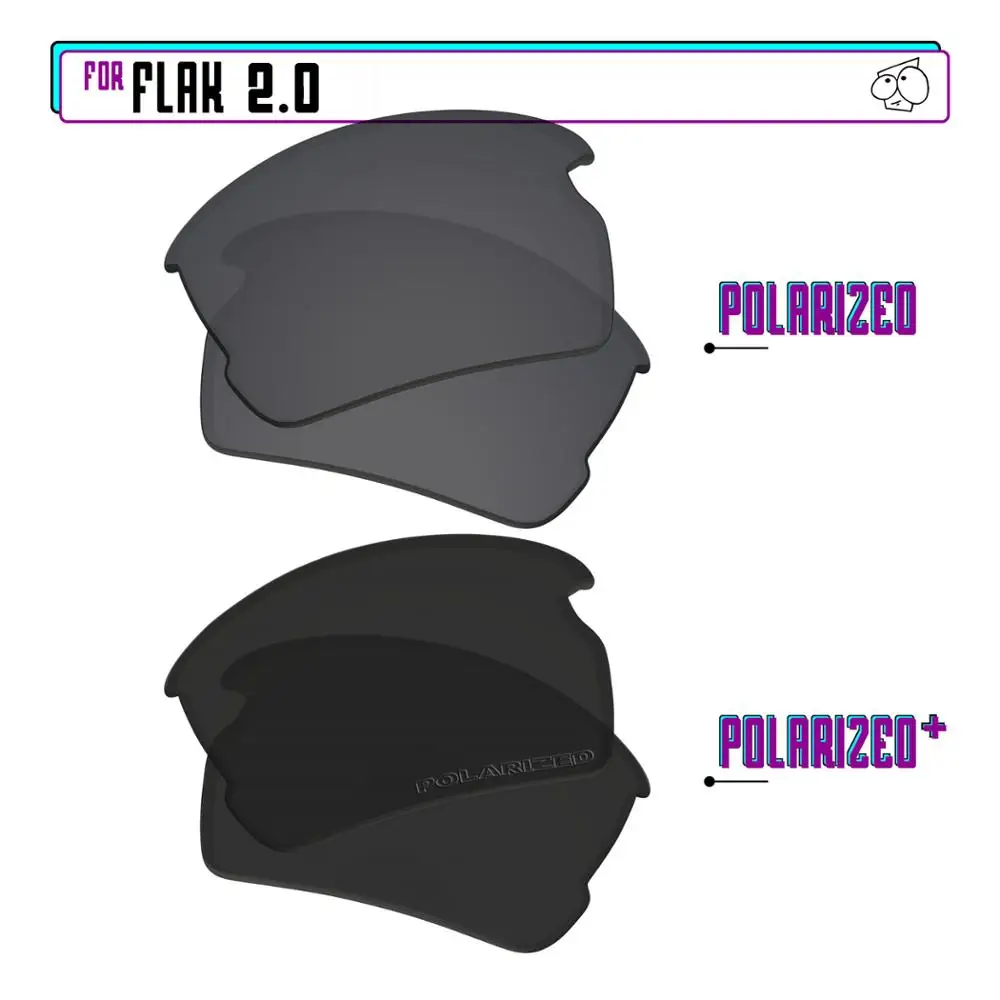 EZReplace Polarized Replacement Lenses for - Oakley Flak 2.0 Sunglasses - BlackP Plus-BlackIRP
EZReplace Polarized Replacement Lenses for - Oakley Flak 2.0 Sunglasses - BlackP Plus-BlackIRP