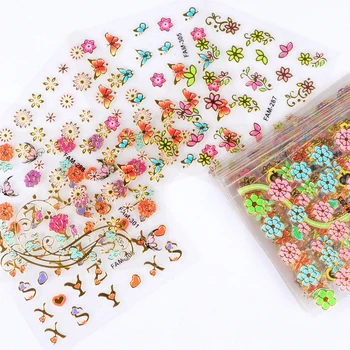 30pcs/set Gold 3D Butterfly Nail Art Sticker Hollow Decals Mixed Flower Designs Adhesive Nail Tips Letter Decoration Manicure
30pcs/set Gold 3D Butterfly Nail Art Sticker Hollow Decals Mixed Flower Designs Adhesive Nail Tips Letter Decoration Manicure