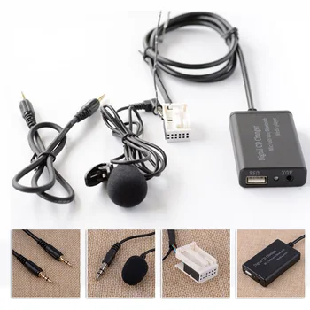 High Quality Car Accessories Wireless Bluetooth AUX Audio Music Adapter With Microphone Fit For A3 A4 S4 TT
High Quality Car Accessories Wireless Bluetooth AUX Audio Music Adapter With Microphone Fit For A3 A4 S4 TT