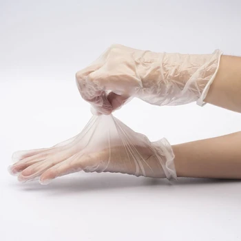 100PCS Disposable Latex Gloves Non-Slip PVC Disposable Inspection Gloves Hygienic Transparent Household Clean Protective Gloves
100PCS Disposable Latex Gloves Non-Slip PVC Disposable Inspection Gloves Hygienic Transparent Household Clean Protective Gloves