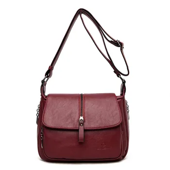 New Soft Leather Flap Messenger Bag Luxury Handbags Women Bags Designer Handbags High Quailty 2018 Shoulder Bags Tote Sac a Main
New Soft Leather Flap Messenger Bag Luxury Handbags Women Bags Designer Handbags High Quailty 2018 Shoulder Bags Tote Sac a Main