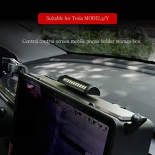 For Tesla Model Y 3 Navigation Screen Storage Box Mobile Phone Bracket Number Plate Accessories Modification
For Tesla Model Y 3 Navigation Screen Storage Box Mobile Phone Bracket Number Plate Accessories Modification