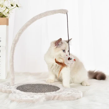 Cat Scratcher Scratching Mat Sisal Cat Scratcher Mat with Haning Mouse Toy HYD88
Cat Scratcher Scratching Mat Sisal Cat Scratcher Mat with Haning Mouse Toy HYD88