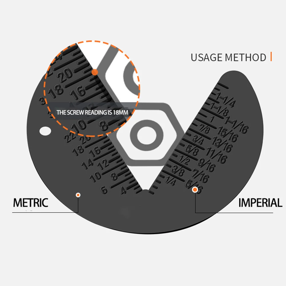 Screw Bolt Nut Thread Measure Gauge Measurement Size G1/8 To G1-3/8 Check Gauges Inspection Standards Metric 64x49x2.5mm
Screw Bolt Nut Thread Measure Gauge Measurement Size G1/8 To G1-3/8 Check Gauges Inspection Standards Metric 64x49x2.5mm