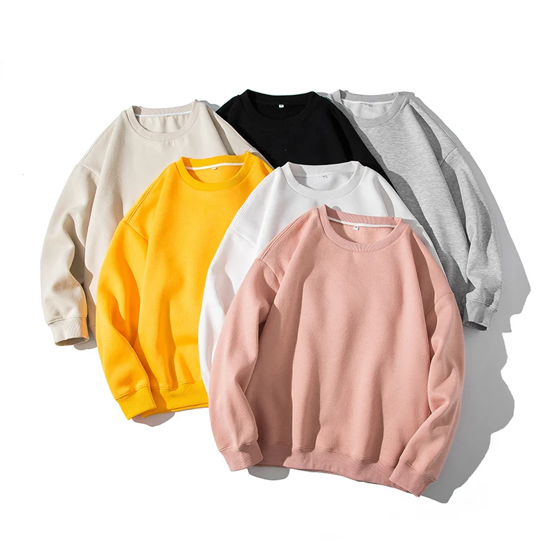 Oversized Crewneck Sweatshirt and Solid Color Pullovers Tops for Mens Fall 2020 Clothing Simple Designer Long Sleeve Streetwear
Oversized Crewneck Sweatshirt and Solid Color Pullovers Tops for Mens Fall 2020 Clothing Simple Designer Long Sleeve Streetwear