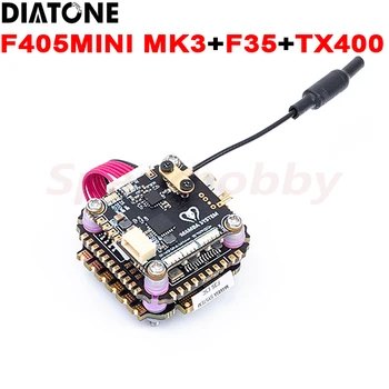 Diatone Mamba F405 MINI MK3 F4 Flight Controller + F35 35A Blheli_S 3-6S Brushless ESC + TX400 Ipex VTX Stack for RC FPV Drone
Diatone Mamba F405 MINI MK3 F4 Flight Controller + F35 35A Blheli_S 3-6S Brushless ESC + TX400 Ipex VTX Stack for RC FPV Drone