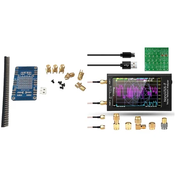 Accurate Network Analysis Test Board Demo Board & NanoVNA-F UHF Vector Network Antenna Analyzer IPS LCD+RF Demo Kit
Accurate Network Analysis Test Board Demo Board & NanoVNA-F UHF Vector Network Antenna Analyzer IPS LCD+RF Demo Kit