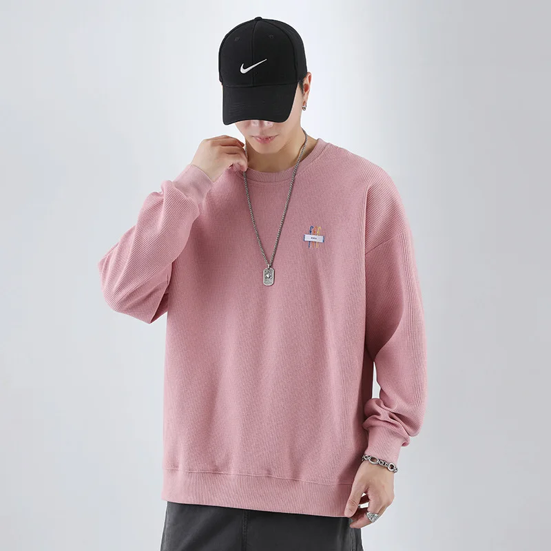 Men's Wear Long Sleeve Knitted Shirt Loose Cartoon Embroidered Print Streetwear Warm Sweater Kawaii Pullover Men's Clothing
Men's Wear Long Sleeve Knitted Shirt Loose Cartoon Embroidered Print Streetwear Warm Sweater Kawaii Pullover Men's Clothing