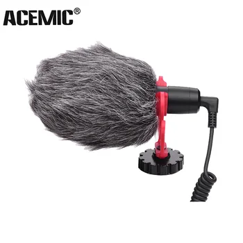 ACEMIC CAM50 Mini On-camera Microphone Mic Smartphone Condenser 3.5mm Plug with Carry Bag Shock Mount for DSLR Camera Smartphone
ACEMIC CAM50 Mini On-camera Microphone Mic Smartphone Condenser 3.5mm Plug with Carry Bag Shock Mount for DSLR Camera Smartphone
