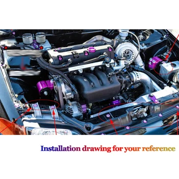 Aluminum Nut Kit Engine Valve For B Series B16A2 B16A3 B17A1 B18C1 B18C5 High quality 
Aluminum Nut Kit Engine Valve For B Series B16A2 B16A3 B17A1 B18C1 B18C5 High quality