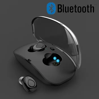 Best Gifts Mini Tws Wireless Bluetooth Headset Outdoor Sport Noise Cancelling Handfree In Ear Earbuds with Charger Box
Best Gifts Mini Tws Wireless Bluetooth Headset Outdoor Sport Noise Cancelling Handfree In Ear Earbuds with Charger Box