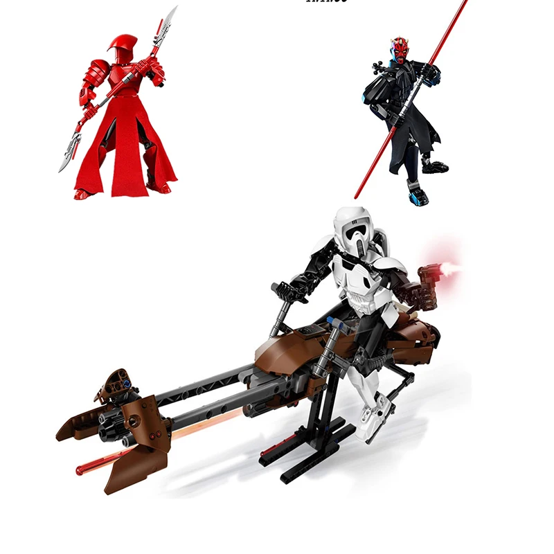 New Star Wars legoinglys Darth Maul Jango K-2SO Darth Vader Grievous Figure Building Blocks
New Star Wars legoinglys Darth Maul Jango K-2SO Darth Vader Grievous Figure Building Blocks