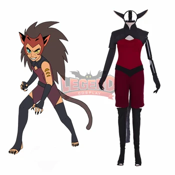 Cosplay legend She Ra and the Princesses of Power Catra cosplay costume Halloween Costume Custom Made 
Cosplay legend She Ra and the Princesses of Power Catra cosplay costume Halloween Costume Custom Made
