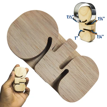 1 piece Durable Wooden Bracelet Bending Jig Tool For DIY Bracelet Making 98*53*18mm
1 piece Durable Wooden Bracelet Bending Jig Tool For DIY Bracelet Making 98*53*18mm