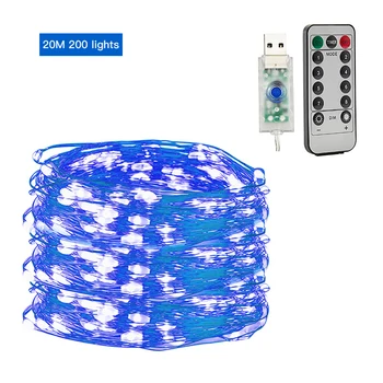 USB 50/100/200 LED String Lights Flash Fairy Garland Remote Control For New Year Christmas Outdoor Home Decor
USB 50/100/200 LED String Lights Flash Fairy Garland Remote Control For New Year Christmas Outdoor Home Decor