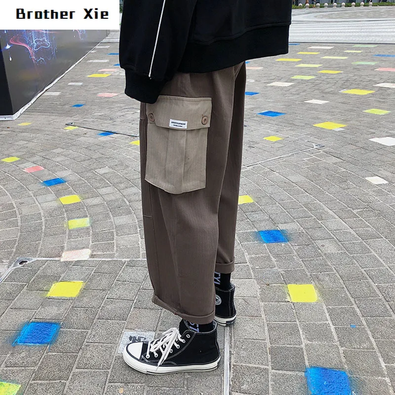 Overalls Men Fashion Contrast Color Casual Multi-pocket Tooling Pants Man Streetwear Wild Hip-hop Loose Straight Trousers M-2XL
Overalls Men Fashion Contrast Color Casual Multi-pocket Tooling Pants Man Streetwear Wild Hip-hop Loose Straight Trousers M-2XL