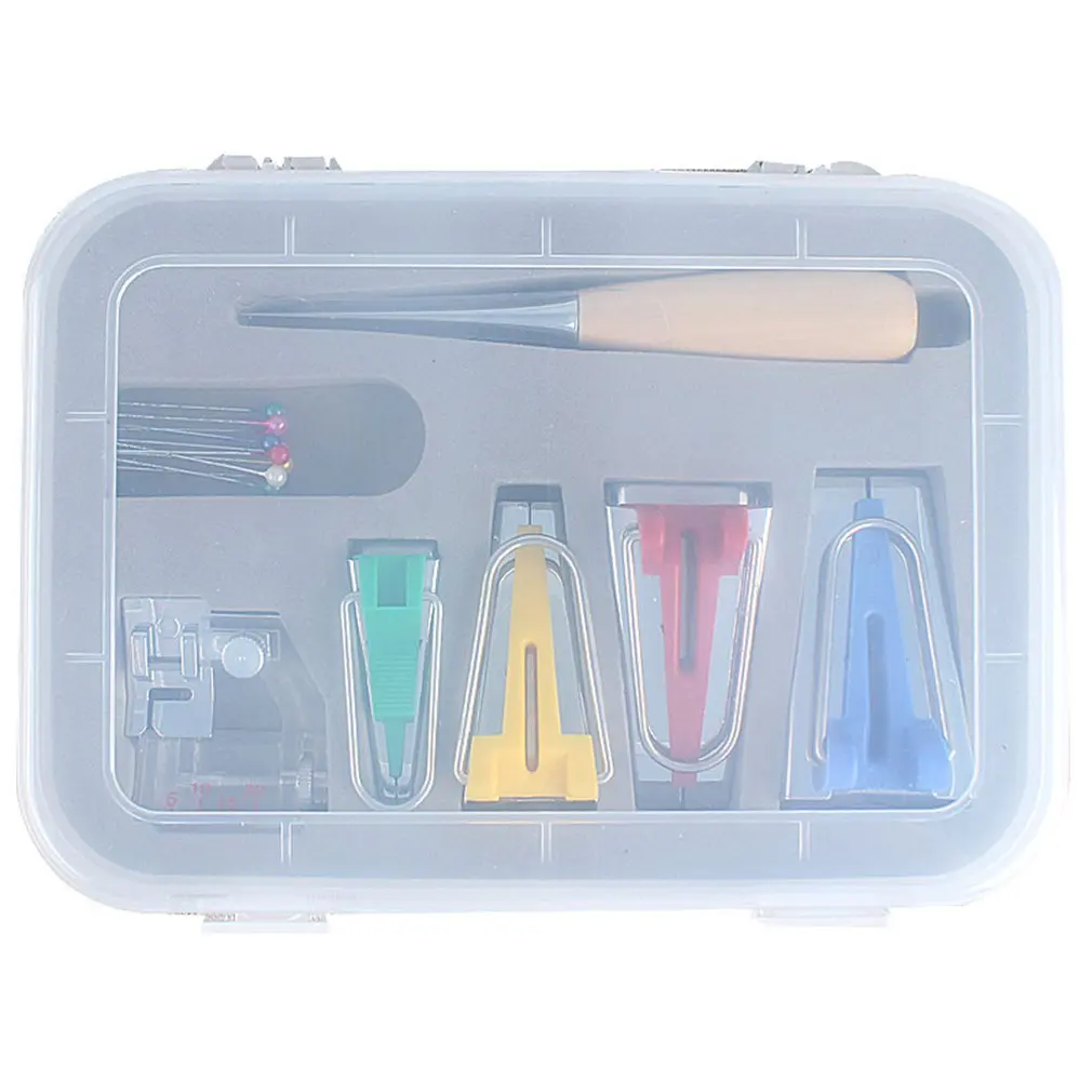 Tape Maker Set Binding Sew Tools Multifunction Sewing Machine Bias DIY Patchwork Practical Quilting Tool
Tape Maker Set Binding Sew Tools Multifunction Sewing Machine Bias DIY Patchwork Practical Quilting Tool