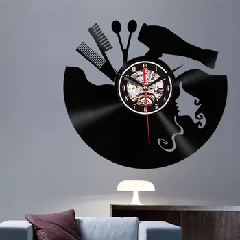 NEW 3D LED Haircut Girl Quartz Decorative Clock Retro Vinyl Record Wall Clock Home Decor Wall Art Clock For Living Room Bedroom
NEW 3D LED Haircut Girl Quartz Decorative Clock Retro Vinyl Record Wall Clock Home Decor Wall Art Clock For Living Room Bedroom