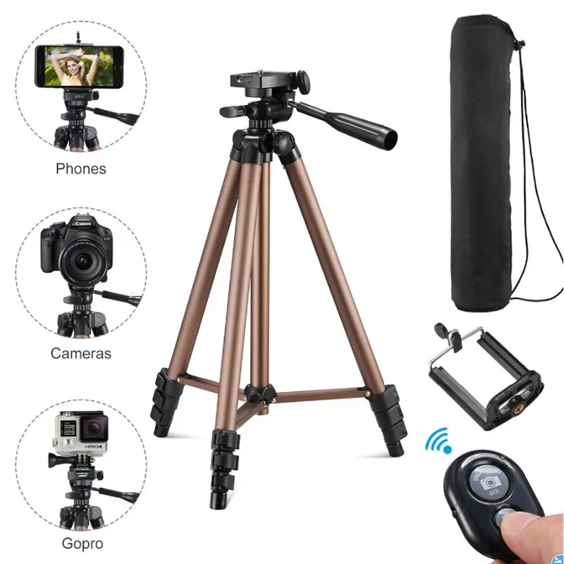 Extendable 36-100cm Adjustable Tripod Stand Mount Holder Clip for Live for Youtube Camera Phone Holder Bracket For Phone Camera
Extendable 36-100cm Adjustable Tripod Stand Mount Holder Clip for Live for Youtube Camera Phone Holder Bracket For Phone Camera