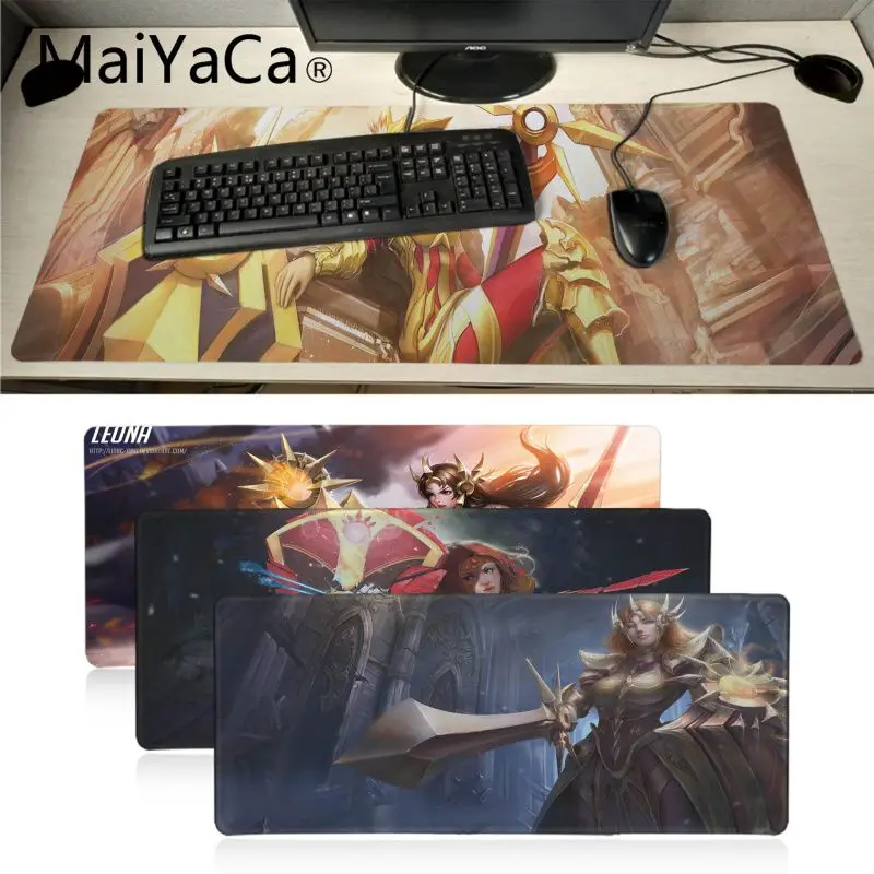 Maiyaca League Of Legends Leona Mouse Mat Pad Large Gaming Mouse Pad Lockedge Mouse Mat For Keyboard Speed Control mat Desk mat
Maiyaca League Of Legends Leona Mouse Mat Pad Large Gaming Mouse Pad Lockedge Mouse Mat For Keyboard Speed Control mat Desk mat