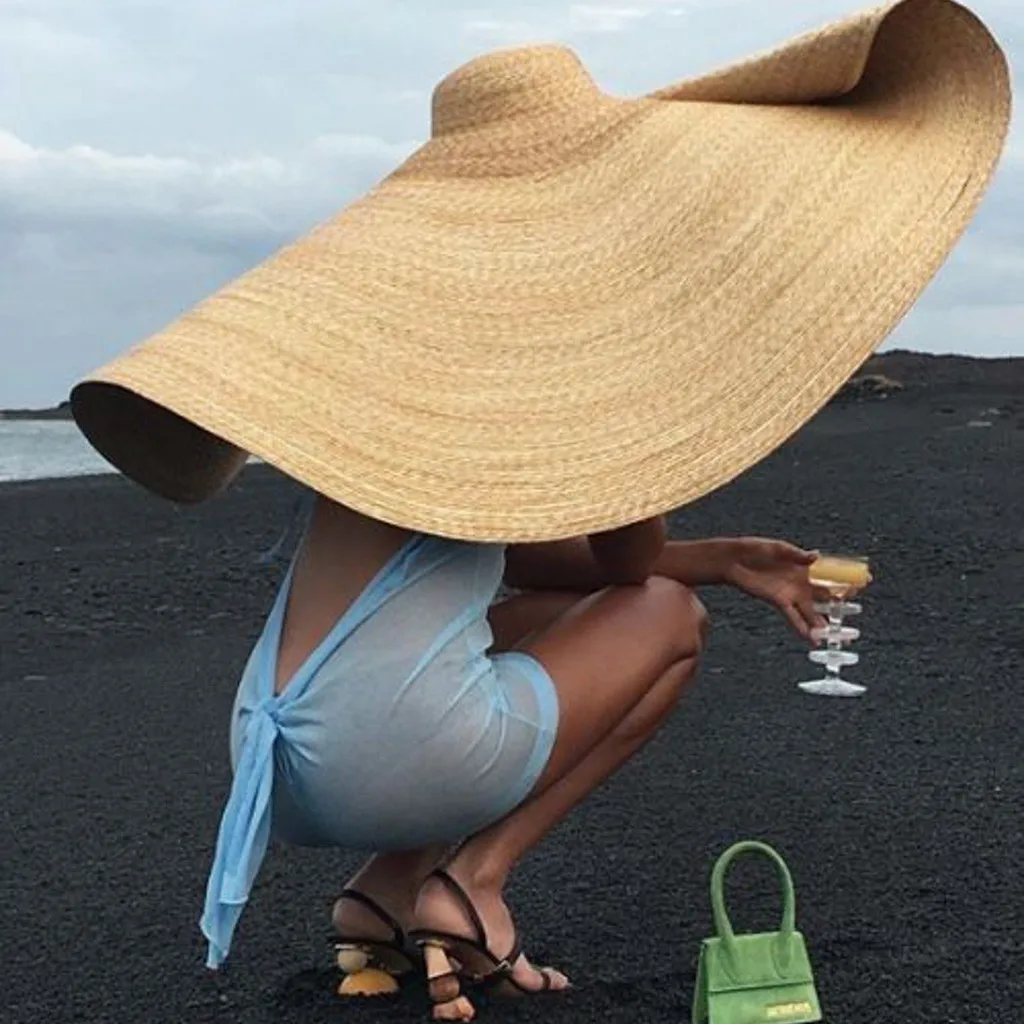 Fashion Large Sun Hat Beach Caps Anti-UV Sun Protection Foldable Straw Cap Cover 2019 2020
Fashion Large Sun Hat Beach Caps Anti-UV Sun Protection Foldable Straw Cap Cover 2019 2020
