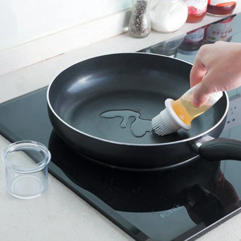 Portable Basting Brush Kitchen Gadgets Silicone Heat Resisting Oil Bottle Brushes Cooking Barbecue Accessories Tool
Portable Basting Brush Kitchen Gadgets Silicone Heat Resisting Oil Bottle Brushes Cooking Barbecue Accessories Tool