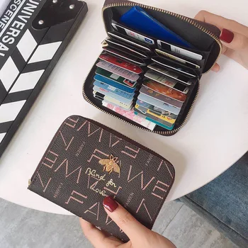 ID Package Large Capacity Wallet Women's High-End Anti-Degaussing Anti-Theft Brush Multi-Card Position Korea Cute
ID Package Large Capacity Wallet Women's High-End Anti-Degaussing Anti-Theft Brush Multi-Card Position Korea Cute