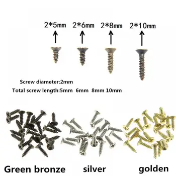 200pcs M2x5mm M2x6mm M2x8mm M2x10mm Countersunk Self-tapping Phillips Cross Small Screw Flat Head Carpenter's Wood Screws
200pcs M2x5mm M2x6mm M2x8mm M2x10mm Countersunk Self-tapping Phillips Cross Small Screw Flat Head Carpenter's Wood Screws