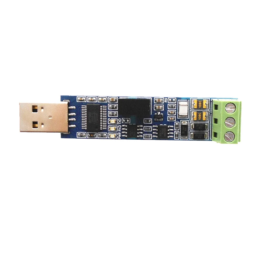 FT232 / CH340 / CP2102 USB to RS485 isolation module 485 to usb communication module FT232
FT232 / CH340 / CP2102 USB to RS485 isolation module 485 to usb communication module FT232
