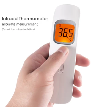 Infrared Thermometer Non-contact body Thermometer Forehead Digital Infrared Thermometer Portable Termometro for Baby/Adult
Infrared Thermometer Non-contact body Thermometer Forehead Digital Infrared Thermometer Portable Termometro for Baby/Adult