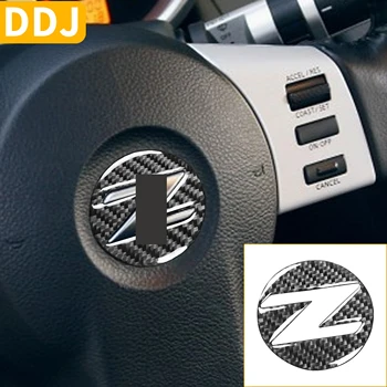For Nissan 350Z Z33 Accessories Carbon Fiber Steering Wheel Logo Z Sticker Emblem Badges Trim Cover 
For Nissan 350Z Z33 Accessories Carbon Fiber Steering Wheel Logo Z Sticker Emblem Badges Trim Cover