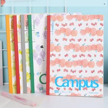 KOKUYO Me Campus Student Notebook Fruit Limited 8mm Dot Line Book 5mm Square A5/B5 Simple Wireless Binding Draft Book
KOKUYO Me Campus Student Notebook Fruit Limited 8mm Dot Line Book 5mm Square A5/B5 Simple Wireless Binding Draft Book