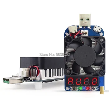 25W/35W USB DC Lectronic Load Lithium Battery Power Checker QC3.0 2.0 Trigger Voltage Fast Charge Tester Touch Voltmeter
25W/35W USB DC Lectronic Load Lithium Battery Power Checker QC3.0 2.0 Trigger Voltage Fast Charge Tester Touch Voltmeter