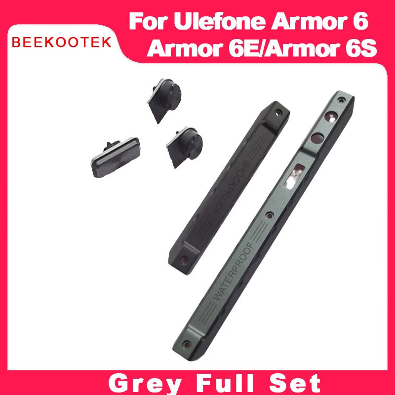 Оригинальный BEEKOOTEK для Ulefone Armor 6/Armor 6E задняя крышка аккумулятора алюминиевая