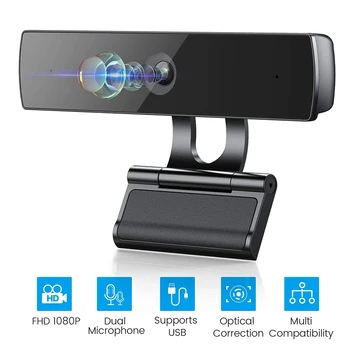 D01 Webcam Full Hd 1080p USB Web Camera with Microphone Support Auto Light Correction for Live Broadcast Video Recording Work
D01 Webcam Full Hd 1080p USB Web Camera with Microphone Support Auto Light Correction for Live Broadcast Video Recording Work