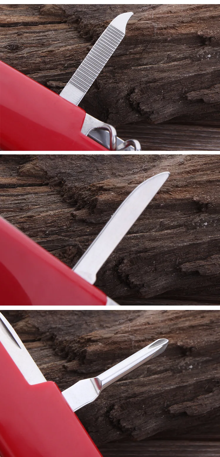 Generic Mini Swiss Fold Army EDC Gear Knife Survive Pocket Camp Best