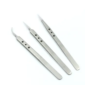 Stainless Steel Precision Straight Fine Tip Tweezers High Elasticity For Mobile Phone Motherboard Repair Tool
Stainless Steel Precision Straight Fine Tip Tweezers High Elasticity For Mobile Phone Motherboard Repair Tool