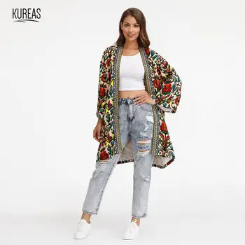 Kureas Oversize Jacket Women National Printed Long Coat Fashion High Street Outwear Autumn Female Jackets
Kureas Oversize Jacket Women National Printed Long Coat Fashion High Street Outwear Autumn Female Jackets