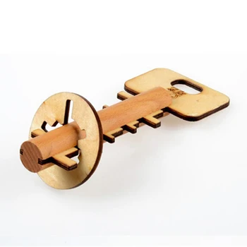 Wooden Toy Unlock Puzzle Key Classical Funny Kong Ming Lock Toys Educational Kids Jigsaw Montessori Toys Children Adult 
Wooden Toy Unlock Puzzle Key Classical Funny Kong Ming Lock Toys Educational Kids Jigsaw Montessori Toys Children Adult