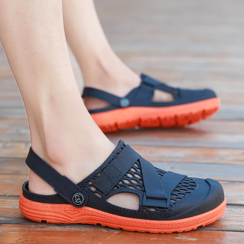 2020 Pheron Men Clogs Sandals Casual Summer Shoes Men Fashion Flip Flops Men Sandals Light Beach Garden Shoes Clogs Sandals blue
2020 Pheron Men Clogs Sandals Casual Summer Shoes Men Fashion Flip Flops Men Sandals Light Beach Garden Shoes Clogs Sandals blue