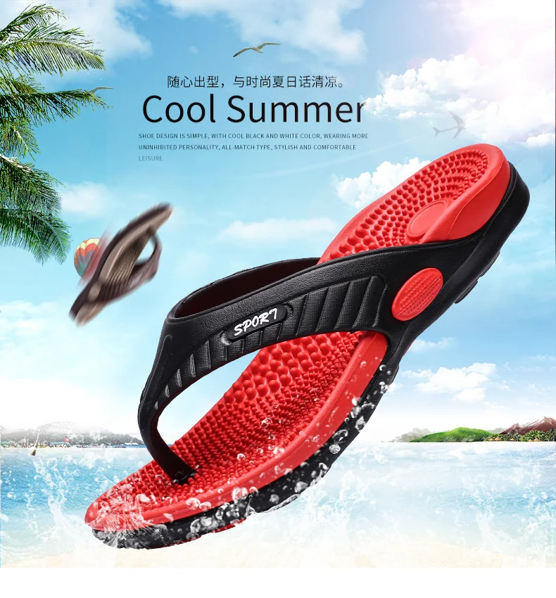 Beach Flip Flops for Men - true-deals-club