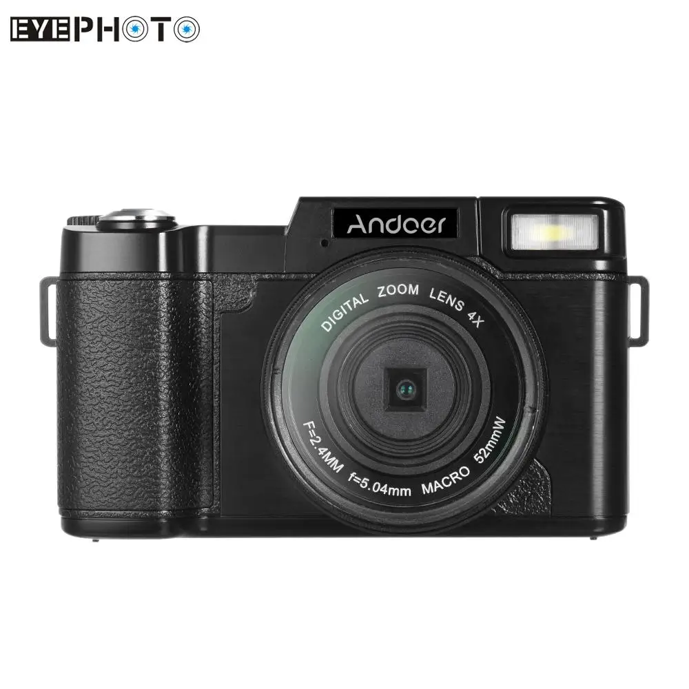 Andoer R1 портативные видеокамеры 24 МП цифровая видеокамера Full HD 1080P 3 0 "Поворотный