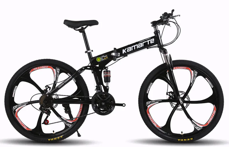 Mountain Bike Folding mountain bike 26 inch adult bike 21 24 27 speed student bike