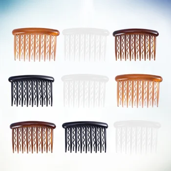 48pcs Plastic Hair Side Combs 17 Teeth Wave Teeth Hair Combs Hair Clip Bridal Wedding Comb for Fine Hair Size M Each 12Pcs Black
48pcs Plastic Hair Side Combs 17 Teeth Wave Teeth Hair Combs Hair Clip Bridal Wedding Comb for Fine Hair Size M Each 12Pcs Black