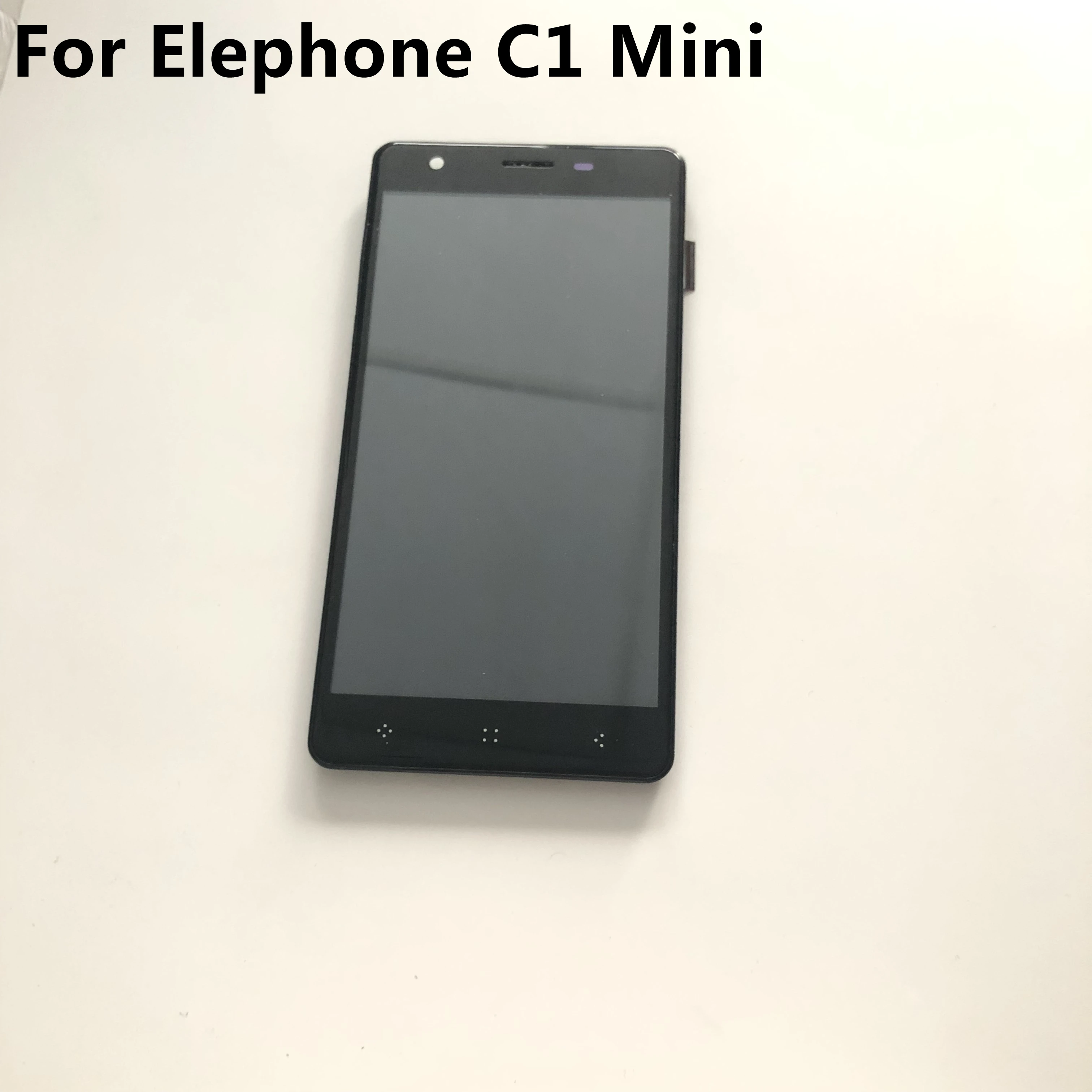 Elephone C1 Mini Used LCD Display Screen + Touch Screen + Frame For Elephone C1 Mini MT6737 5.0" 720 x 1280 Smartphone
Elephone C1 Mini Used LCD Display Screen + Touch Screen + Frame For Elephone C1 Mini MT6737 5.0" 720 x 1280 Smartphone