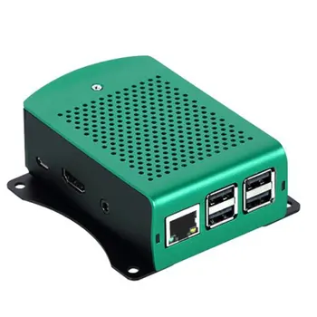For Raspberry Pi 3 Model B+ Aluminum Case With Fan Metal Enclosure Silver Green Black Case RPI 3 Box For Raspberry Pi
For Raspberry Pi 3 Model B+ Aluminum Case With Fan Metal Enclosure Silver Green Black Case RPI 3 Box For Raspberry Pi