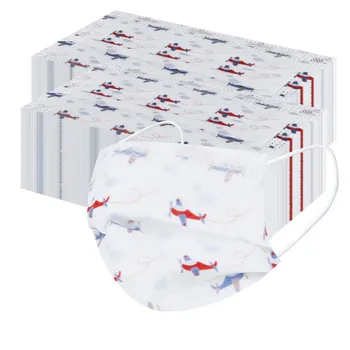 100pc Cute Airplane Printing Mask Children's Non-woven 3-layer Mouth Masks Mascaras Thickened Pollution Mask Mascarillas Masc
100pc Cute Airplane Printing Mask Children's Non-woven 3-layer Mouth Masks Mascaras Thickened Pollution Mask Mascarillas Masc