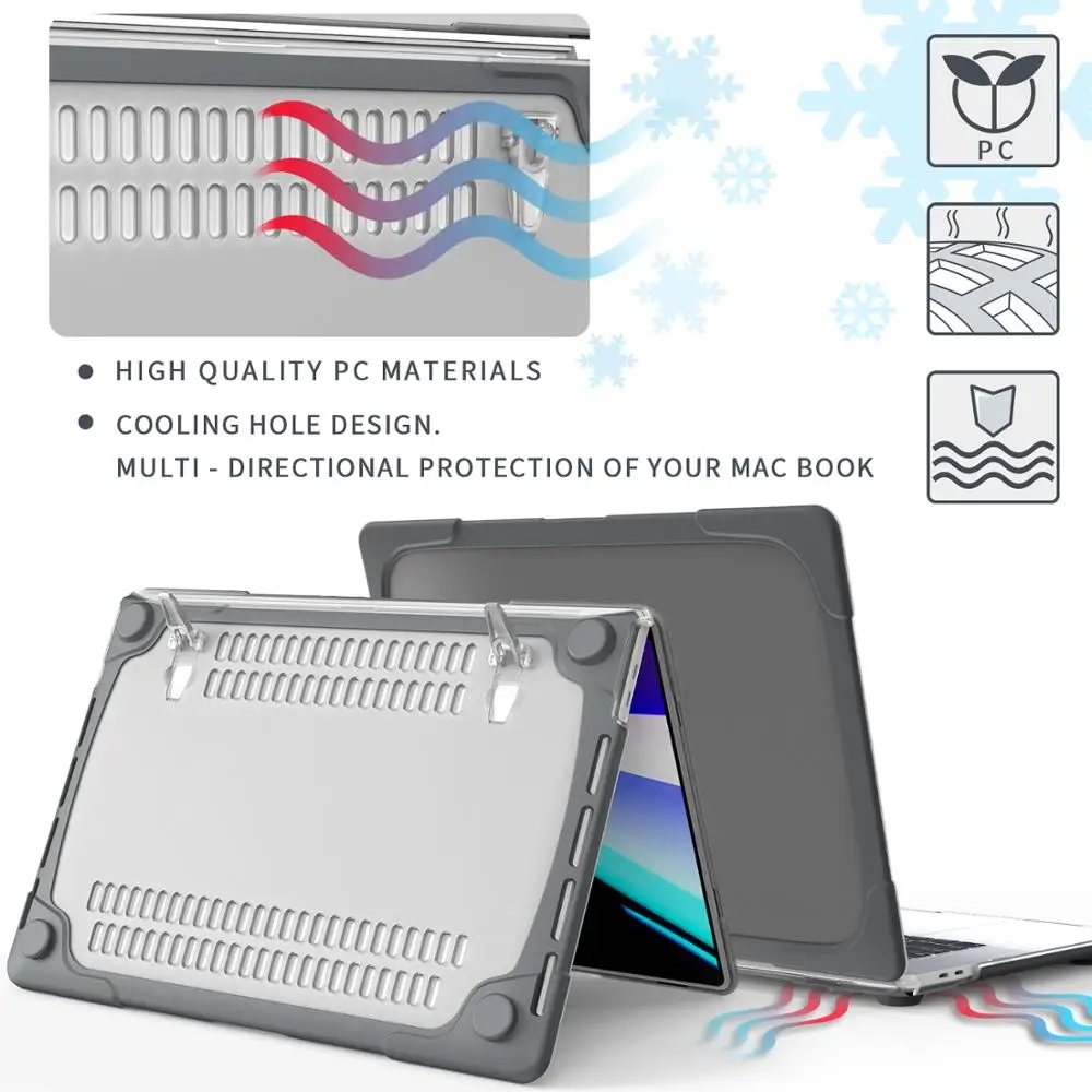 For MacBook Retina 12 " A1534 / A1931 Ultra Thin Case w/ Kickstand Silicone Frosted translucent Shockproof Protection Hard Cover
For MacBook Retina 12 " A1534 / A1931 Ultra Thin Case w/ Kickstand Silicone Frosted translucent Shockproof Protection Hard Cover