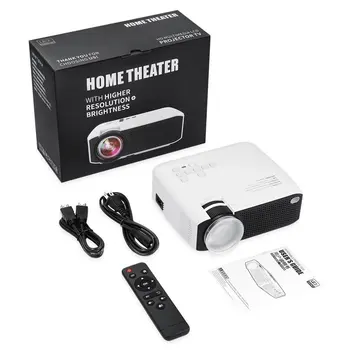 Projector for Android VGA Input Multimedia System LED Projector Mini LED Video Projector All Compatible Work with Mobile Phone
Projector for Android VGA Input Multimedia System LED Projector Mini LED Video Projector All Compatible Work with Mobile Phone