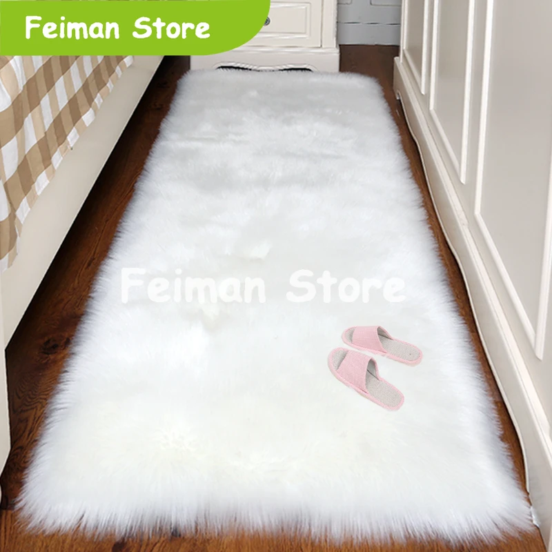 Artificial Wool Carpet Rectangle/Square garnish Faux Mat Seat Pad Plain Skin Fur Plain Fluffy Area Rugs Washable Home Textile
Artificial Wool Carpet Rectangle/Square garnish Faux Mat Seat Pad Plain Skin Fur Plain Fluffy Area Rugs Washable Home Textile